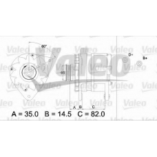 436689 VALEO Генератор