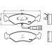 2078302 TEXTAR Комплект тормозных колодок, дисковый тормоз