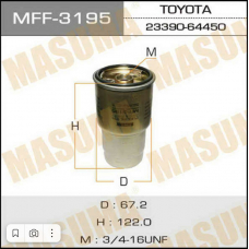 MFF-3195 MASUMA Фильтр топливный