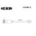 610484 E ICER Сигнализатор, износ тормозных колодок