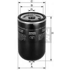 WK 929 x MANN-FILTER Топливный фильтр