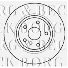 BBD5915S BORG & BECK Тормозной диск