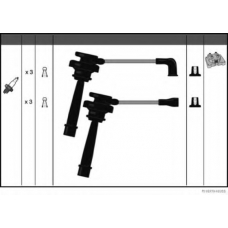 J5385019 HERTH+BUSS JAKOPARTS Комплект проводов зажигания