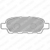 LP1807 DELPHI Комплект тормозных колодок, дисковый тормоз