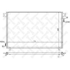 10-45679-SX STELLOX Конденсатор, кондиционер