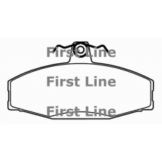 FBP3229 FIRST LINE Комплект тормозных колодок, дисковый тормоз