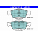 13.0470-7171.2 ATE Комплект тормозных колодок, дисковый тормоз