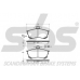 1501223021 S.b.s. Комплект тормозных колодок, дисковый тормоз