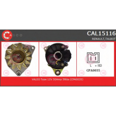 CAL15116RS CASCO Генератор