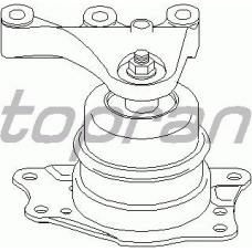 110 381 TOPRAN Подвеска, двигатель