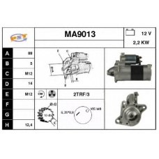 MA9013 SNRA Стартер