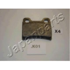 PP-K01AF JAPANPARTS Комплект тормозных колодок, дисковый тормоз