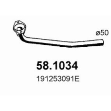 58.1034 ASSO Труба выхлопного газа
