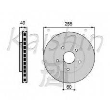 CBR003 KAISHIN Тормозной диск