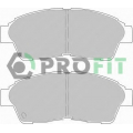 5000-0867 PROFIT Комплект тормозных колодок, дисковый тормоз