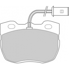 DBP200520 DURON Комплект тормозных колодок, дисковый тормоз