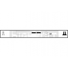 OEF010 STANDARD Комплект проводов зажигания