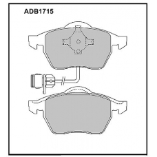 ADB1715 Allied Nippon Тормозные колодки