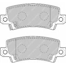 FSL1574 FERODO Комплект тормозных колодок, дисковый тормоз