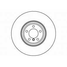 MDC1661 MINTEX Тормозной диск