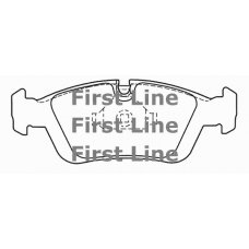 FBP3014 FIRST LINE Комплект тормозных колодок, дисковый тормоз