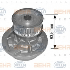 8MP 376 800-464 HELLA Водяной насос