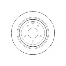 NBD1489 NATIONAL Тормозной диск