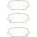 FD7225A NECTO Комплект тормозных колодок, дисковый тормоз