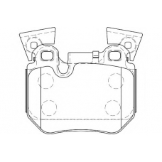WBP24315A WAGNER LOCKHEED Комплект тормозных колодок, дисковый тормоз
