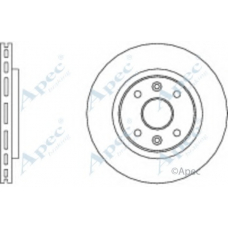 DSK157 APEC Тормозной диск