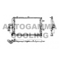 102737 AUTOGAMMA Конденсатор, кондиционер