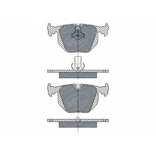 SP 271 SCT Комплект тормозных колодок, дисковый тормоз