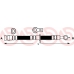 T 83 070 BREMBO Тормозной шланг