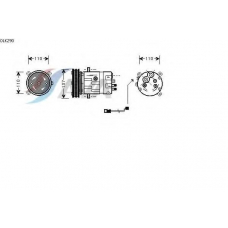 OLK290 AVA Компрессор, кондиционер