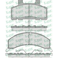 05P460 LPR Комплект тормозных колодок, дисковый тормоз