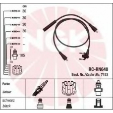 7153 NGK Комплект проводов зажигания