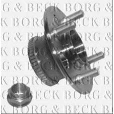 BWK529 BORG & BECK Комплект подшипника ступицы колеса
