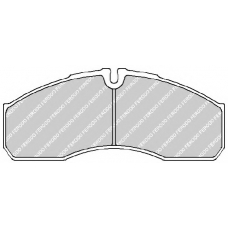 FSL1390 FERODO Комплект тормозных колодок, дисковый тормоз