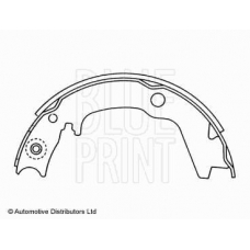 ADC44124 BLUE PRINT Комплект тормозных колодок