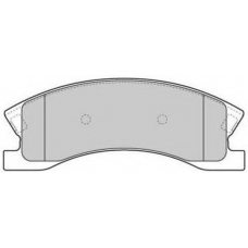 FBP-1734 FREMAX Комплект тормозных колодок, дисковый тормоз