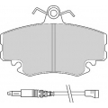 FD6483N NECTO Комплект тормозных колодок, дисковый тормоз