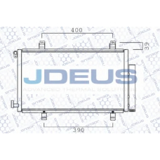 742M22 JDEUS Конденсатор, кондиционер