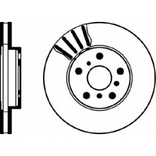 MDC890 MINTEX Тормозной диск
