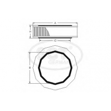 SB 214 SCT Воздушный фильтр