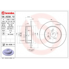 BS 7741 BRECO Тормозной диск