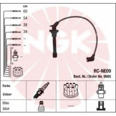 9985 NGK Комплект проводов зажигания