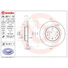 BS 7644 BRECO Тормозной диск