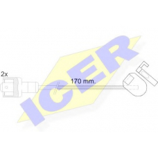 610129 E C ICER Сигнализатор, износ тормозных колодок