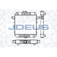 RA0200060 JDEUS Радиатор, охлаждение двигателя