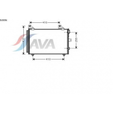 DU5056 AVA Конденсатор, кондиционер